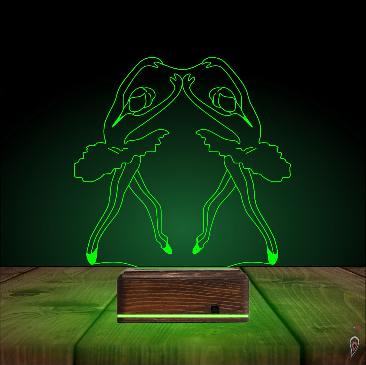 Балерины — 3D LED Ночник | Подарок юной балерине 8