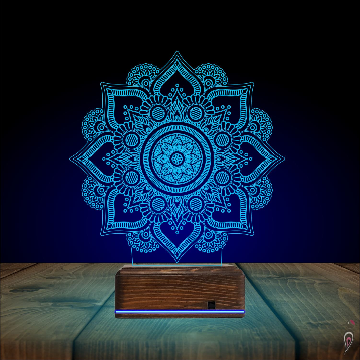 Мандала — 3D LED Ночник | Душевный подарок 10