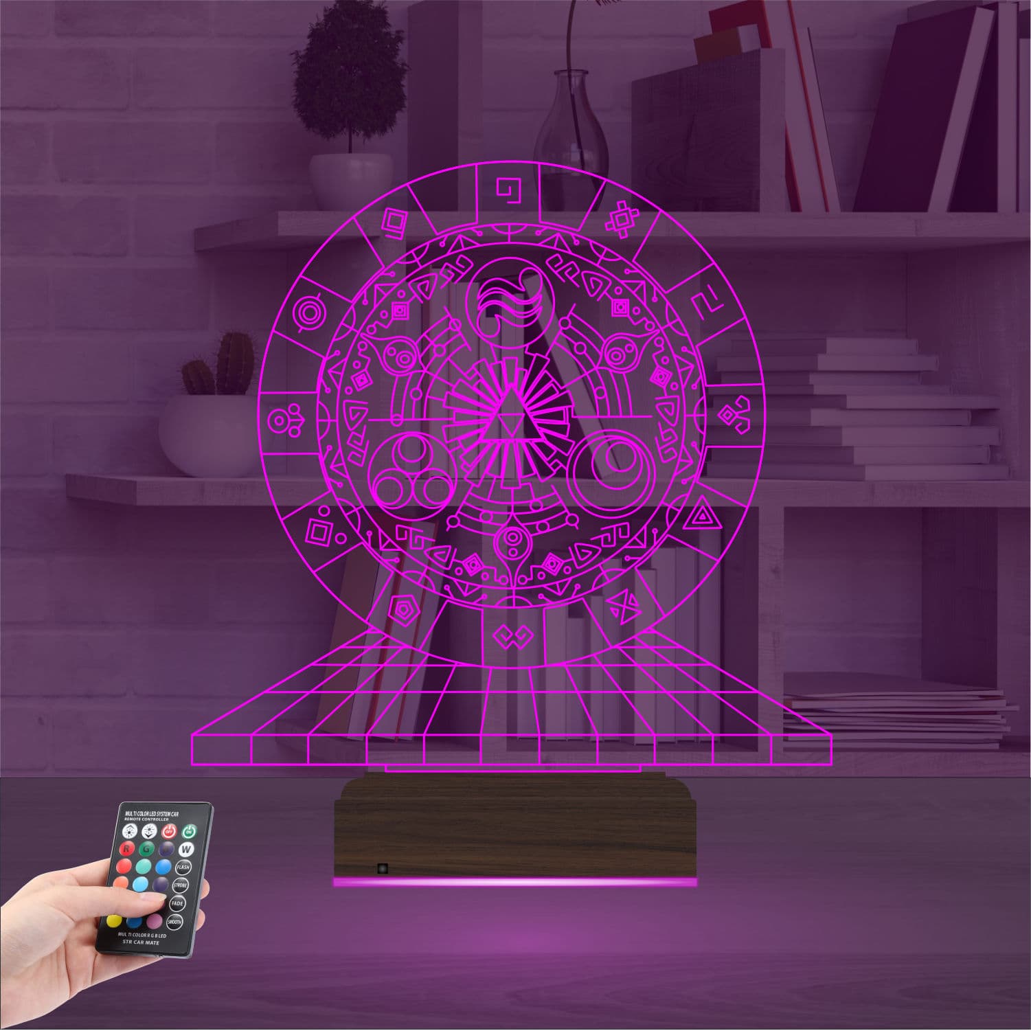 Зельда Врата Времени — 3D LED Ночник | Подарок геймеру 4