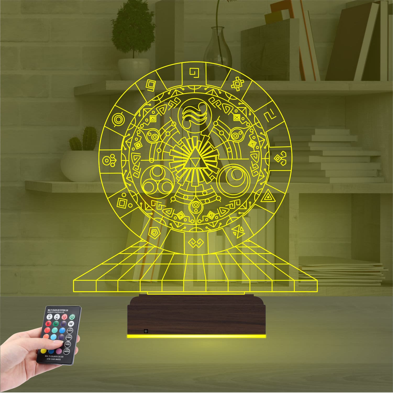 Зельда Врата Времени — 3D LED Ночник | Подарок геймеру 7