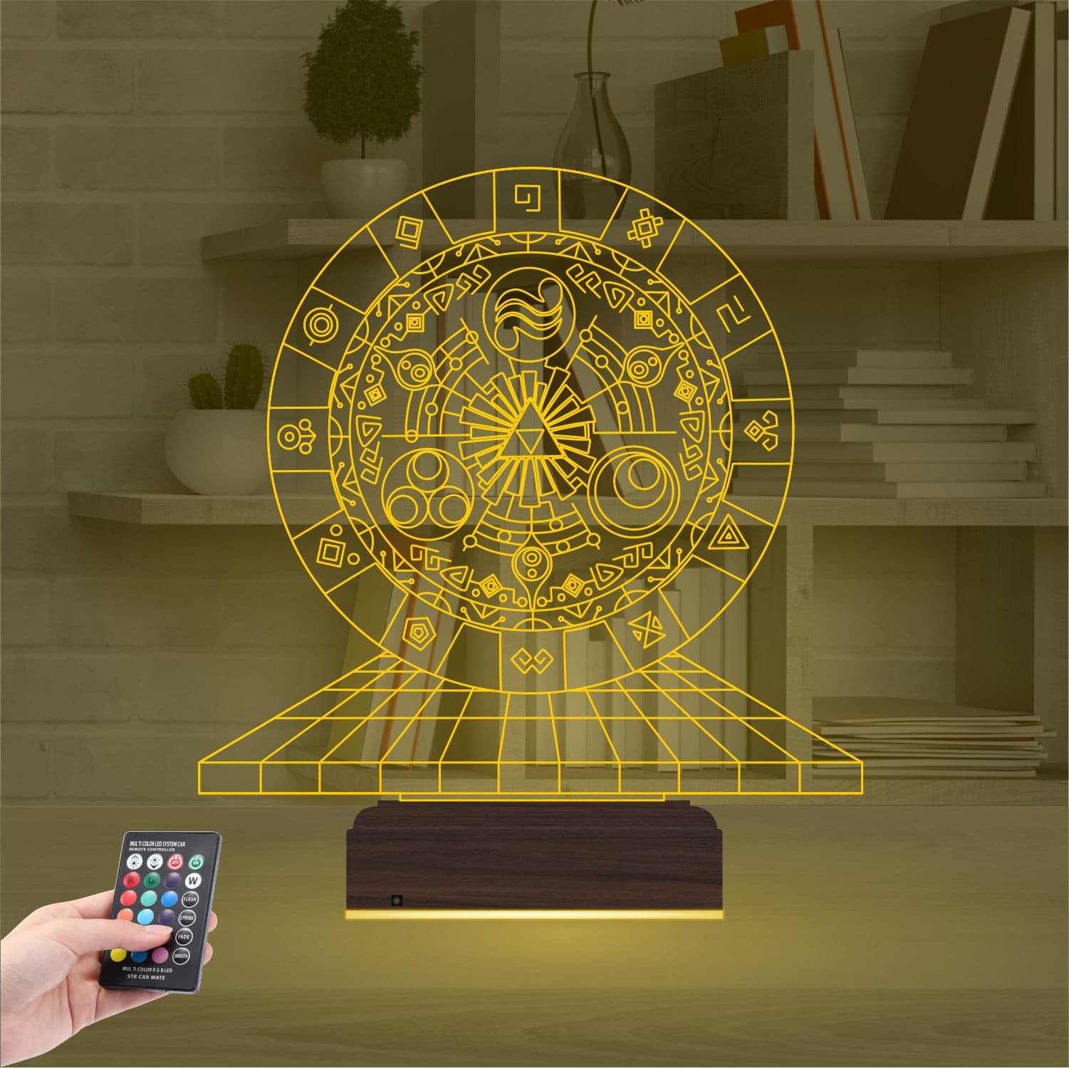 Зельда Врата Времени — 3D LED Ночник | Подарок геймеру 8