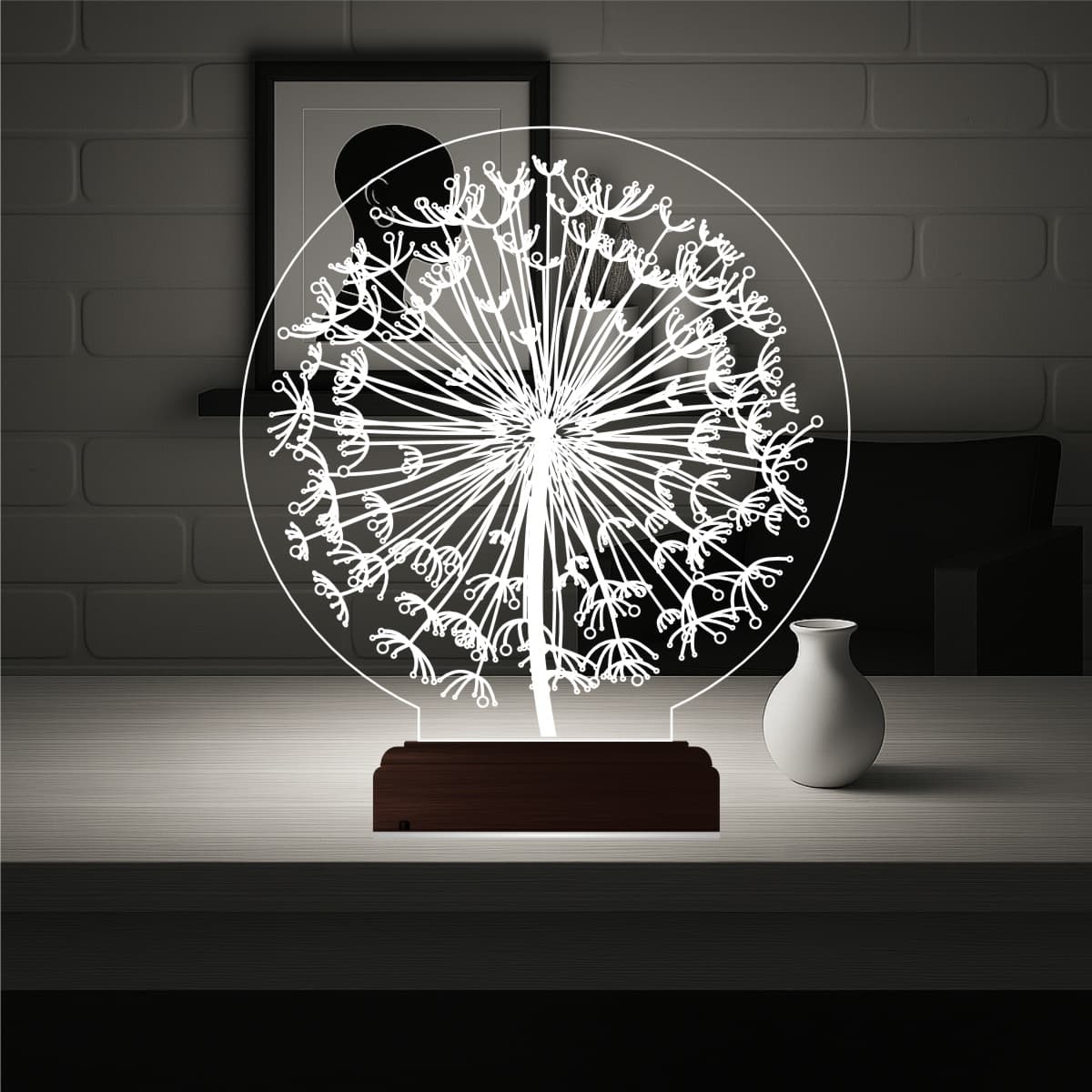 Одуванчик 3D Ночник 2