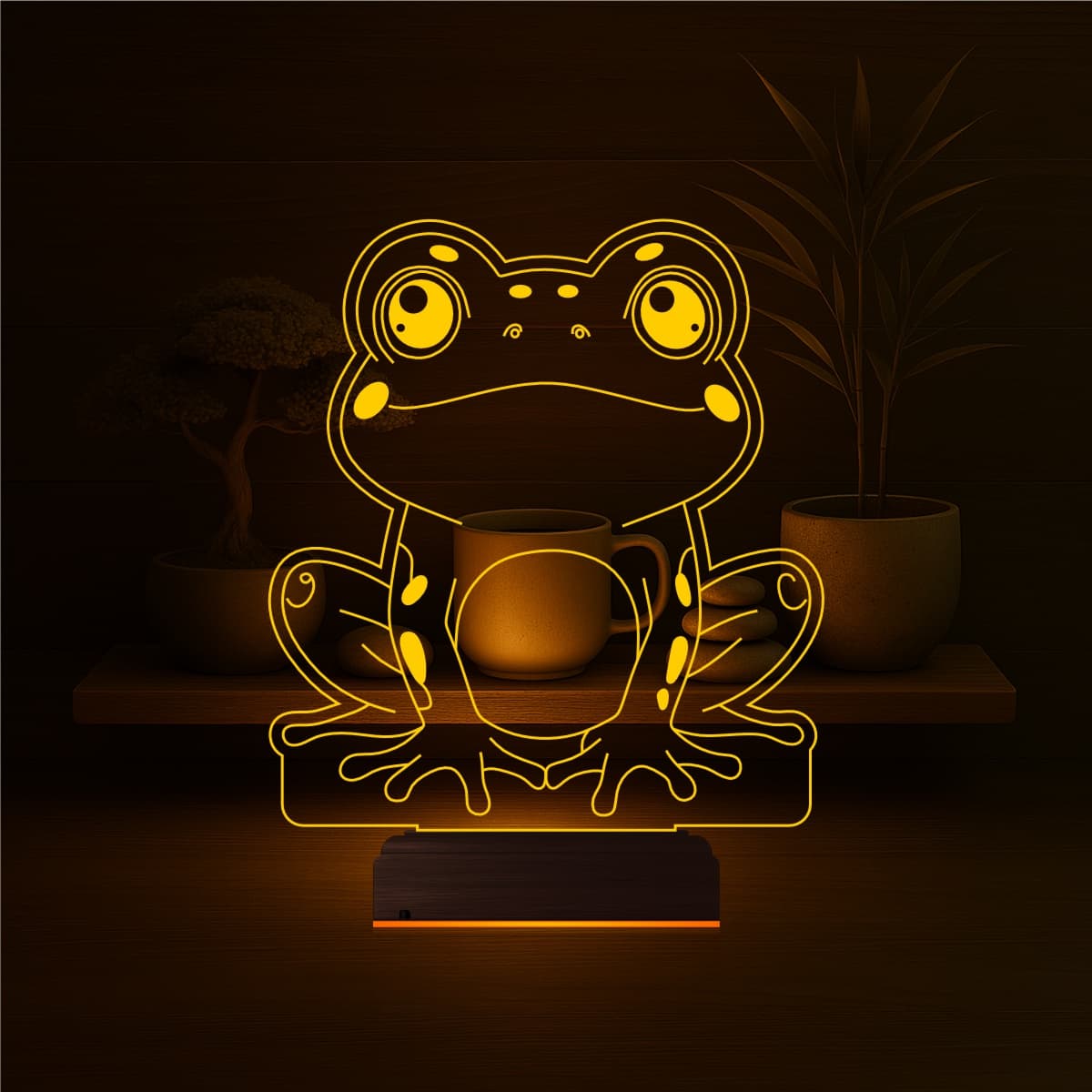 Лягушонок — 3D LED Ночник | Подарок детям 2