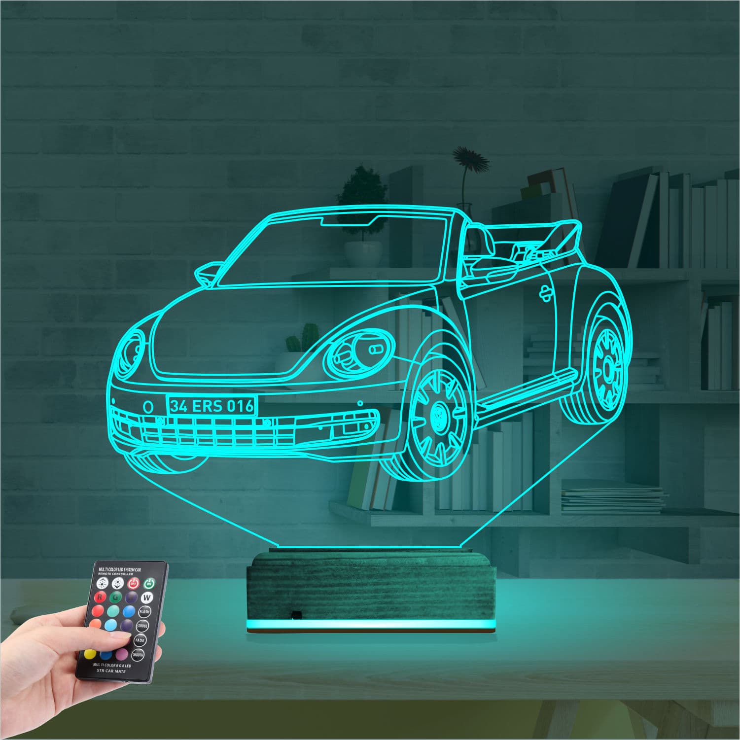 Volkswagen Жук 3D Ночник 3