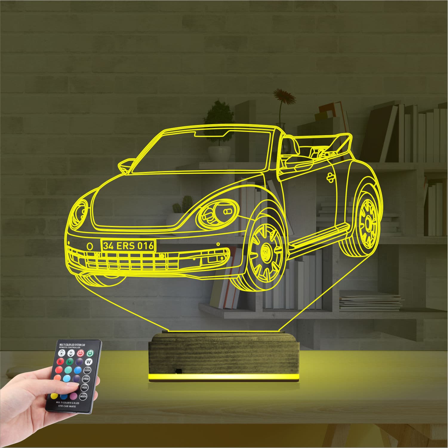 Volkswagen Жук 3D Ночник 5