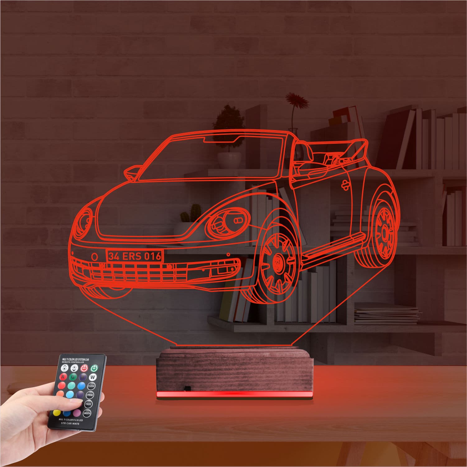 Volkswagen Жук 3D Ночник 7