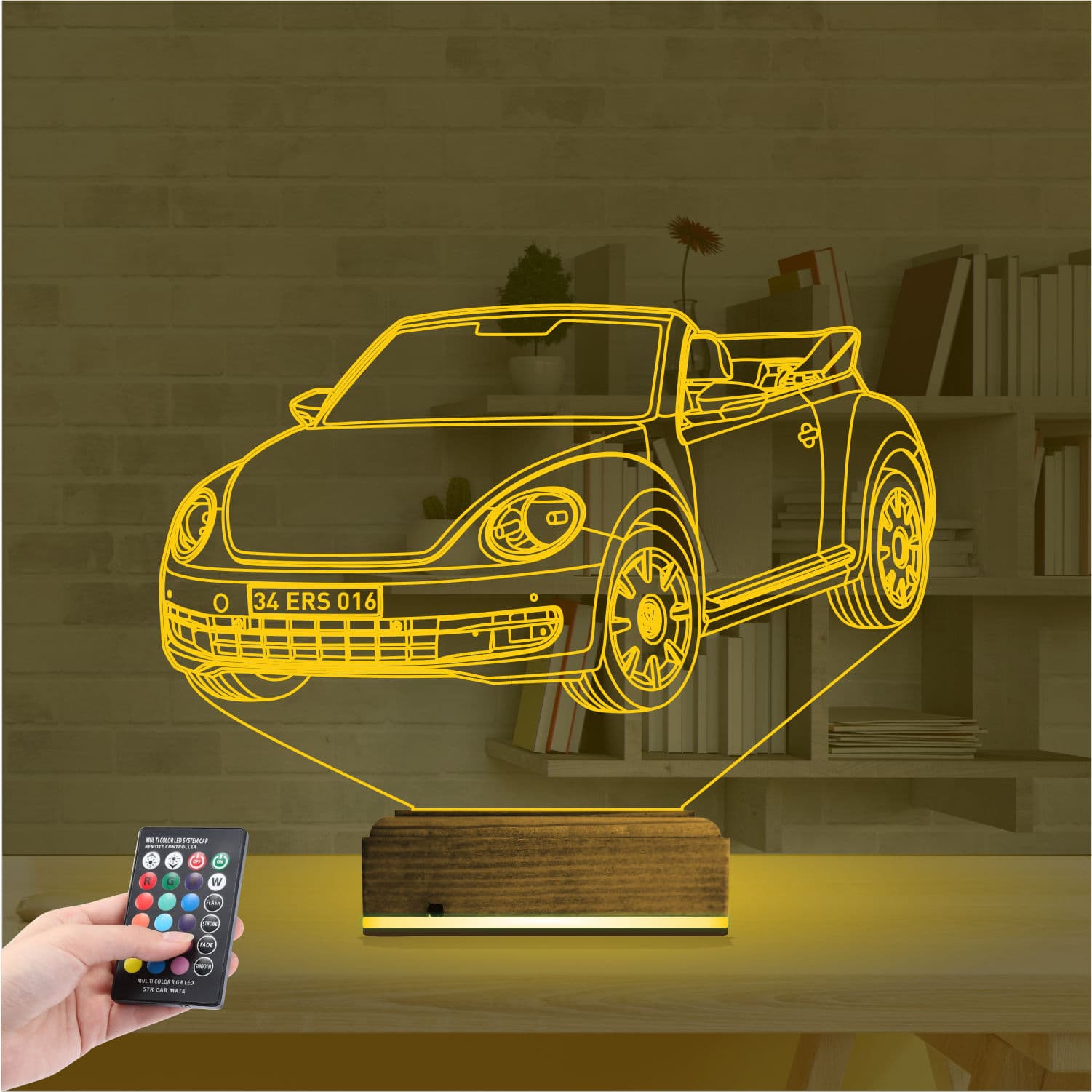 Volkswagen Жук 3D Ночник 8