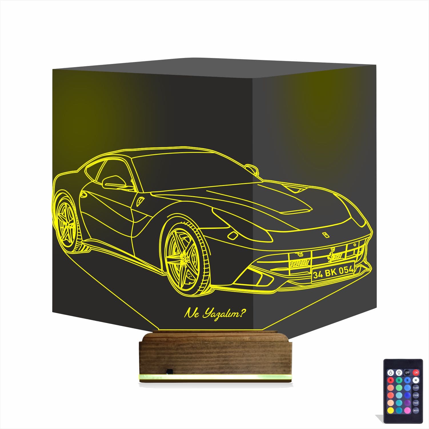 Машина Ferrari 3D Ночник 1