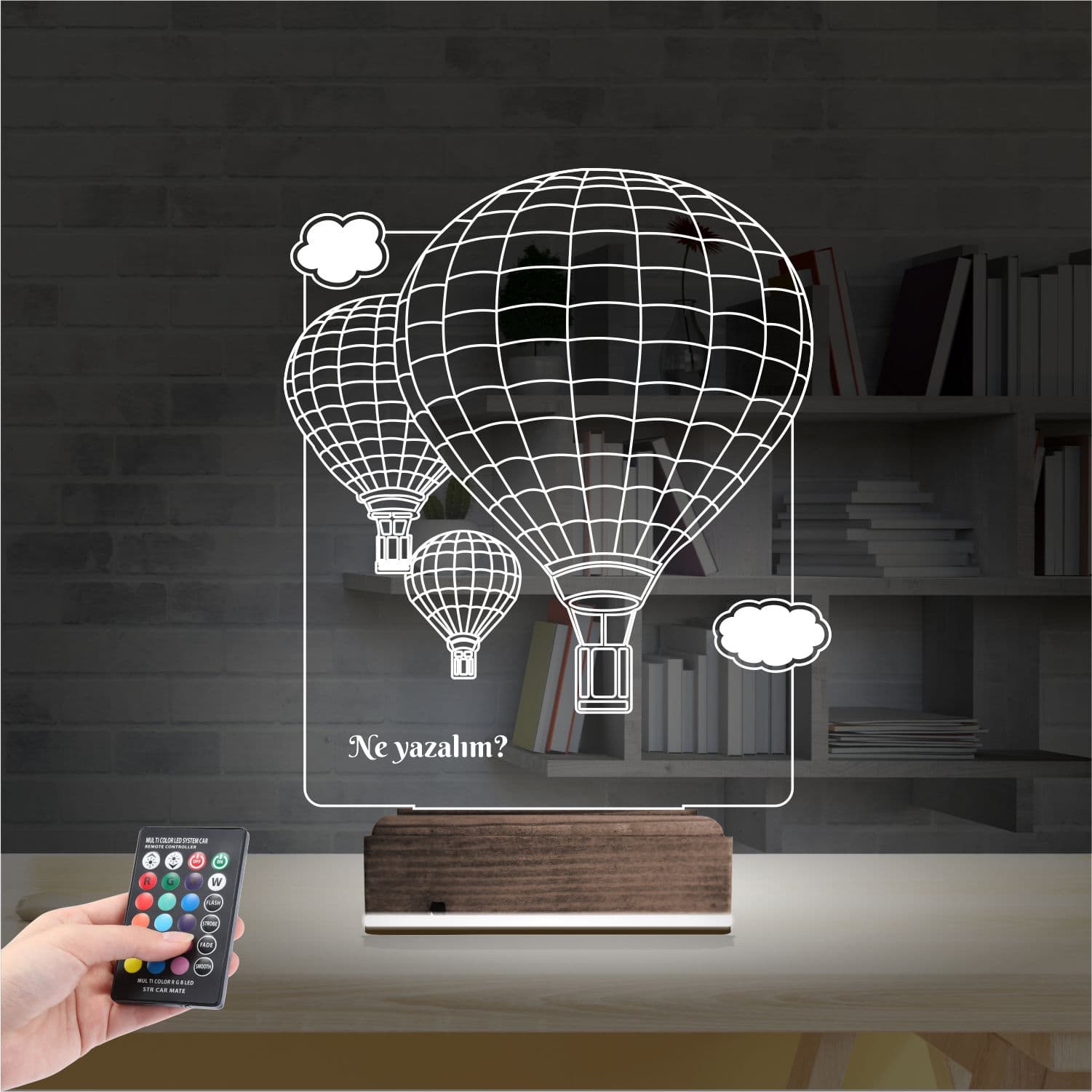 3D Kişiye Özel Lamba #013 2