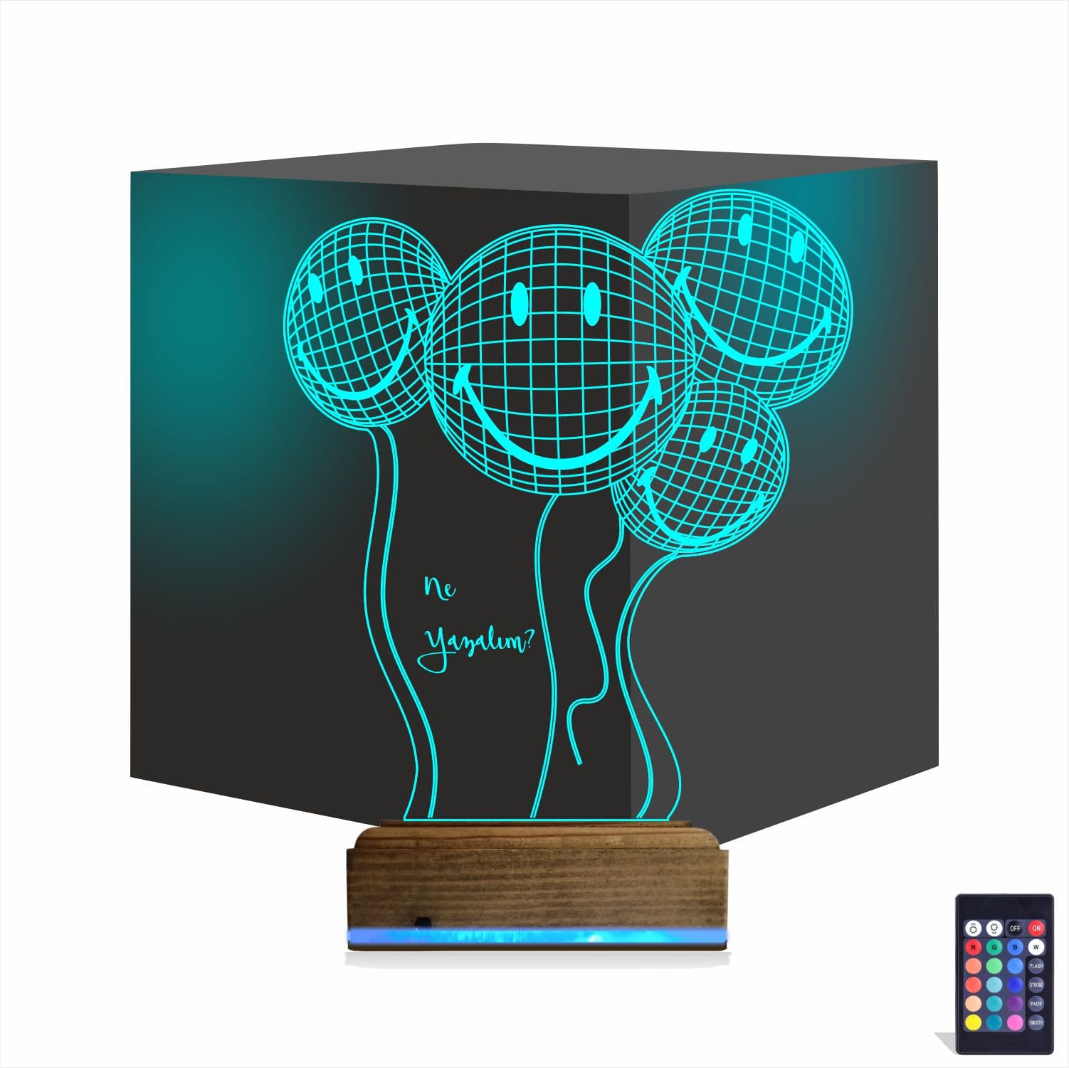 3D Kişiye Özel Lamba #014