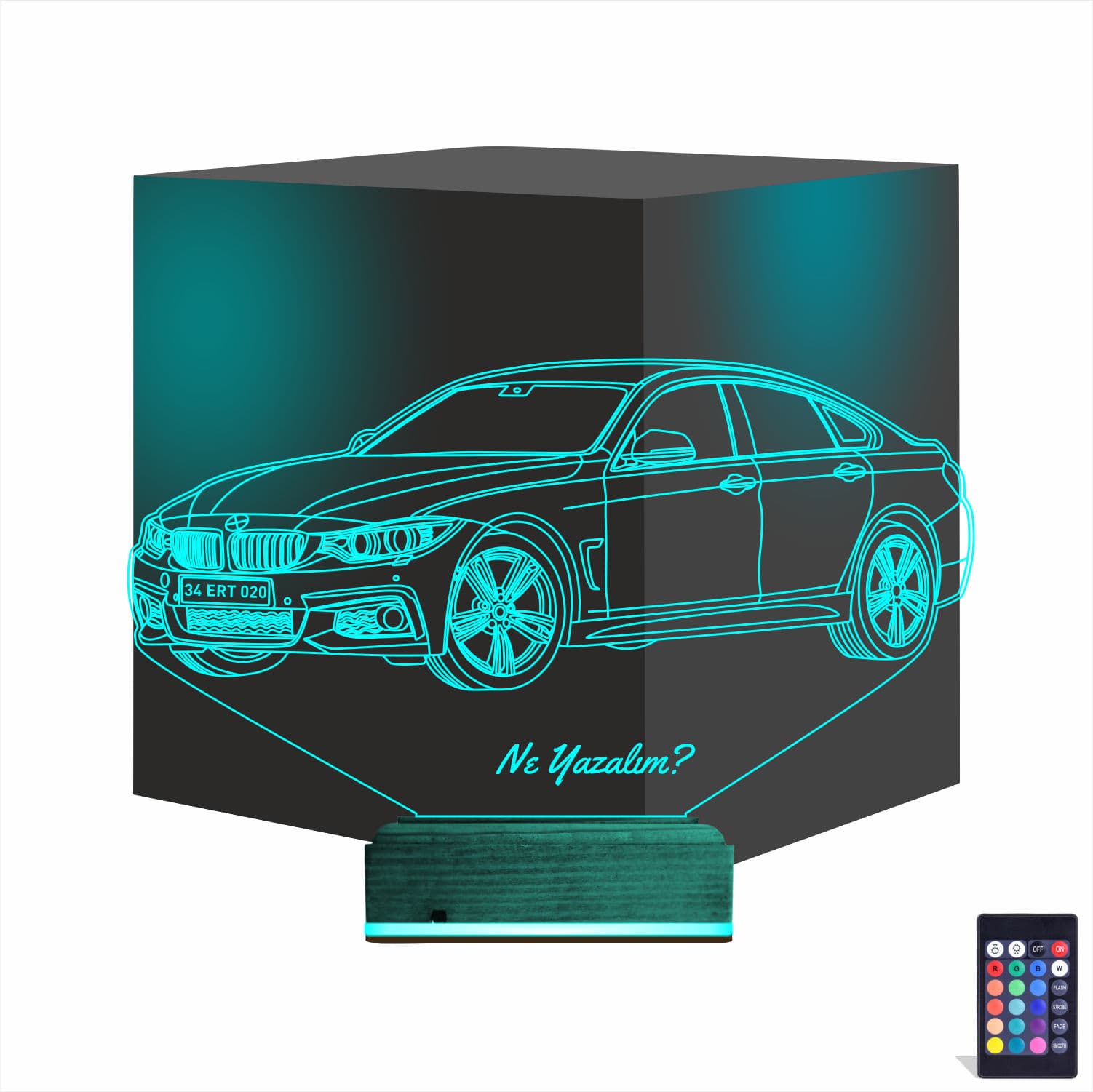 BMW — 3D LED Ночник | Подарок мужчине 1