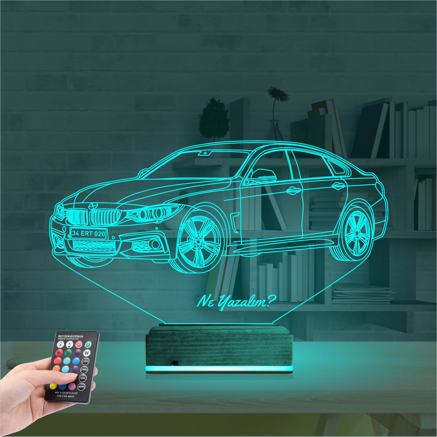 BMW — 3D LED Ночник | Подарок мужчине 3