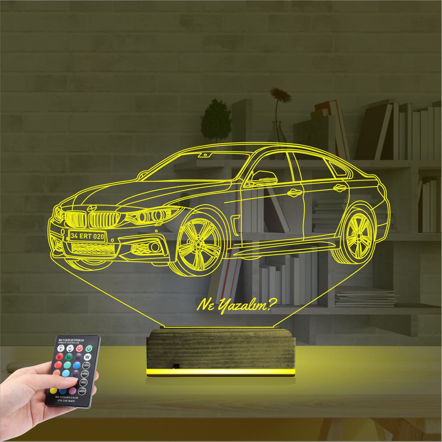 BMW — 3D LED Ночник | Подарок мужчине 5