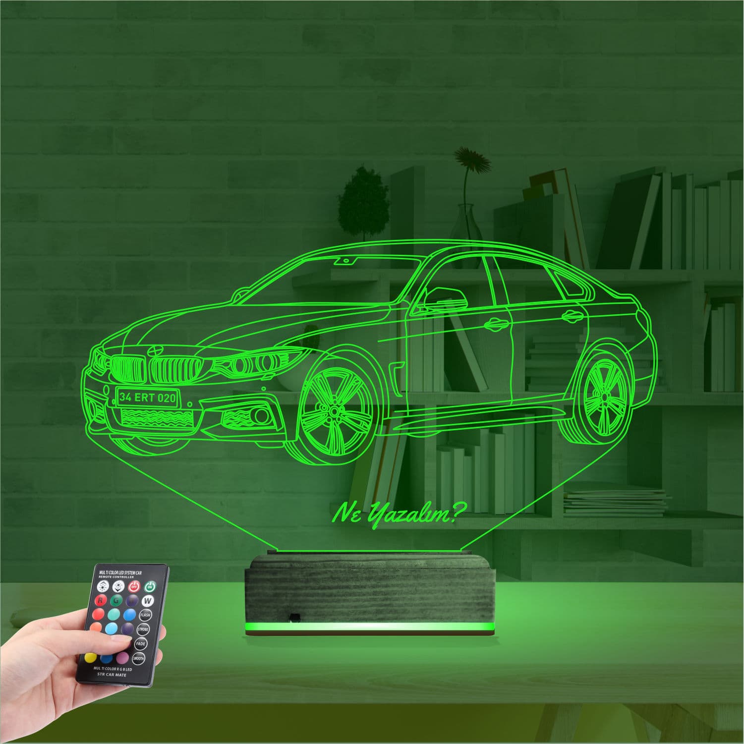 BMW — 3D LED Ночник | Подарок мужчине 6