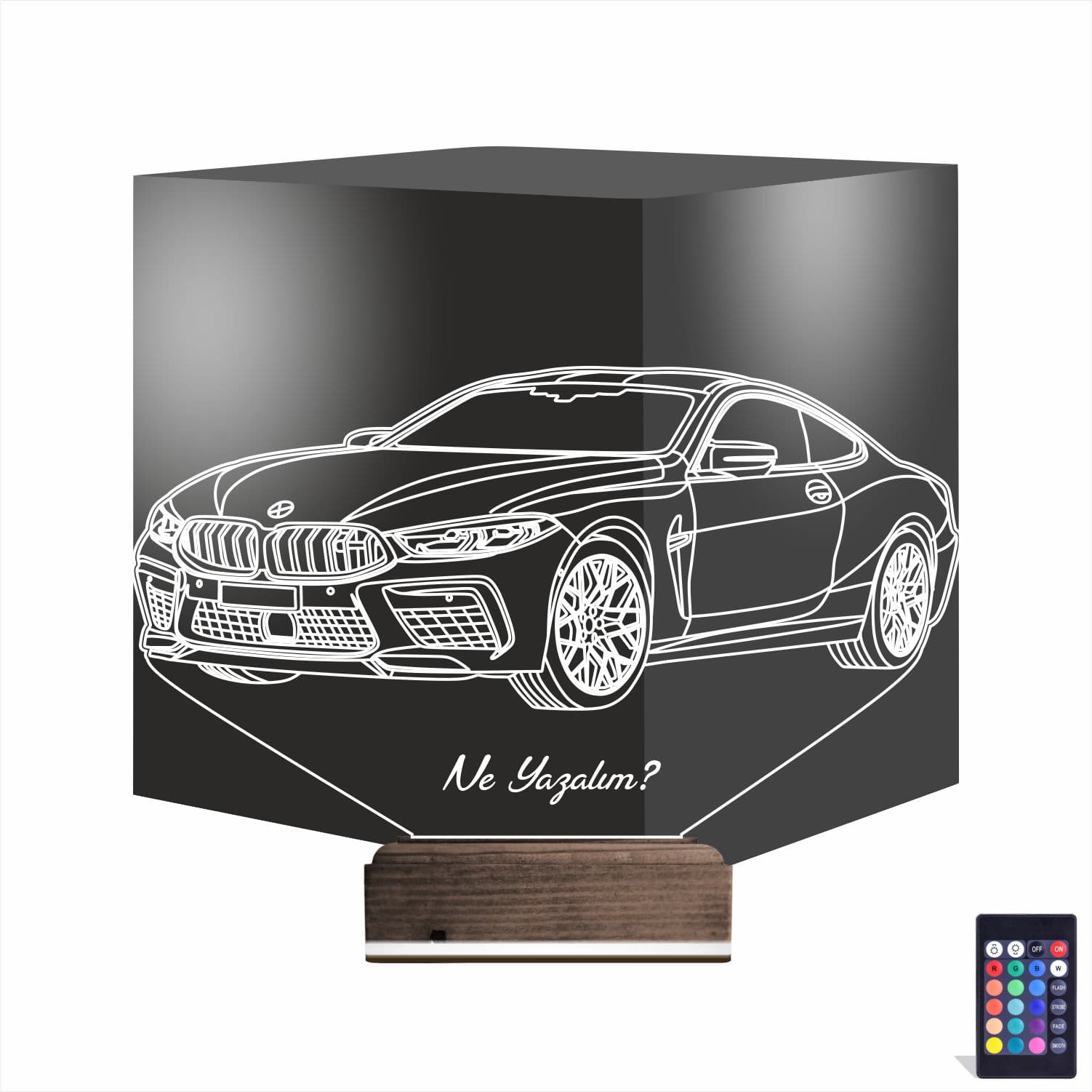 BMW — 3D LED Ночник | Подарок мужчине или парню 1