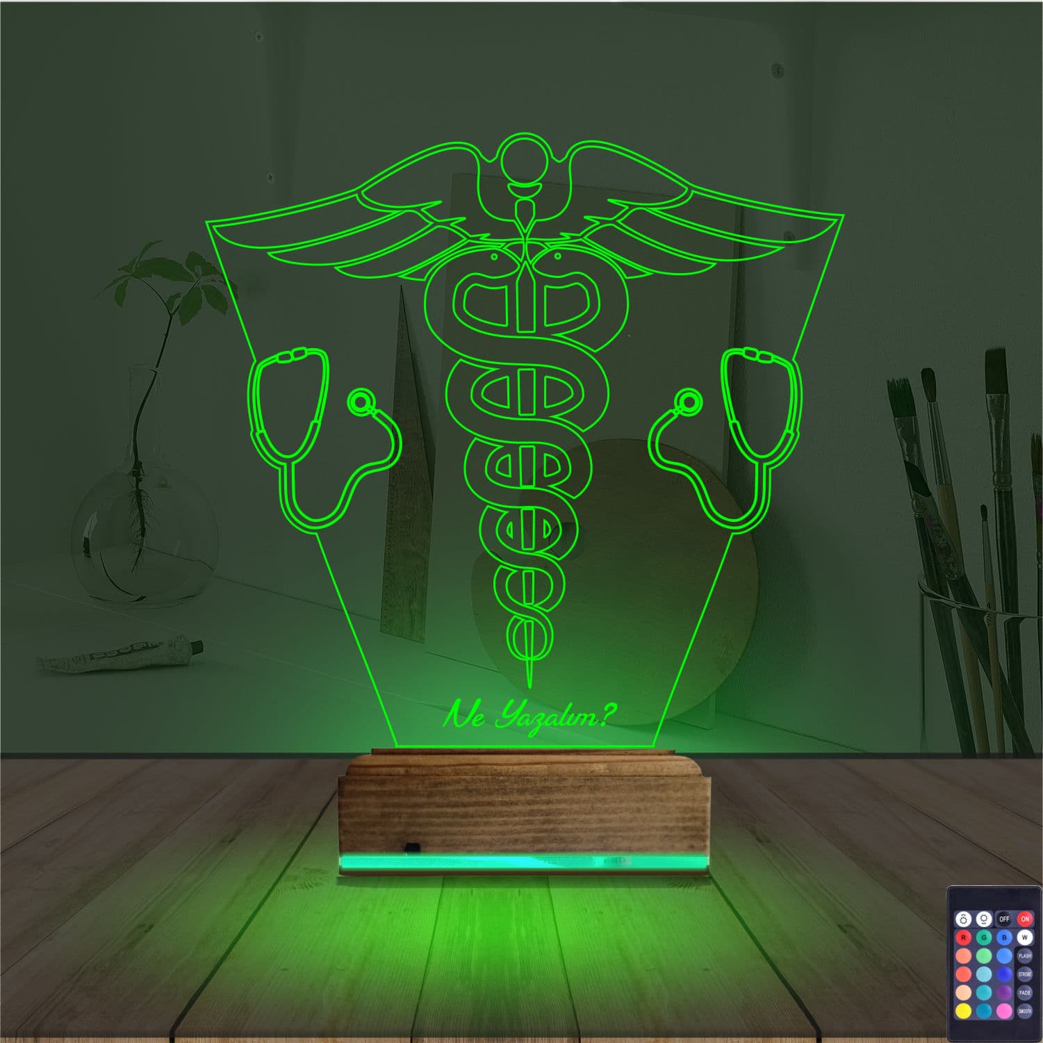 3D Kişiye Özel Lamba #037 6