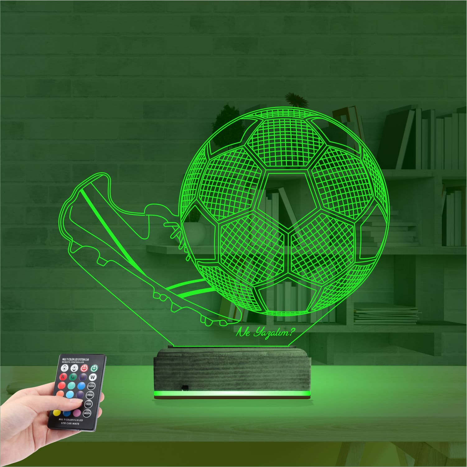 Футбол — 3D LED Ночник | Подарок спортсмену 6