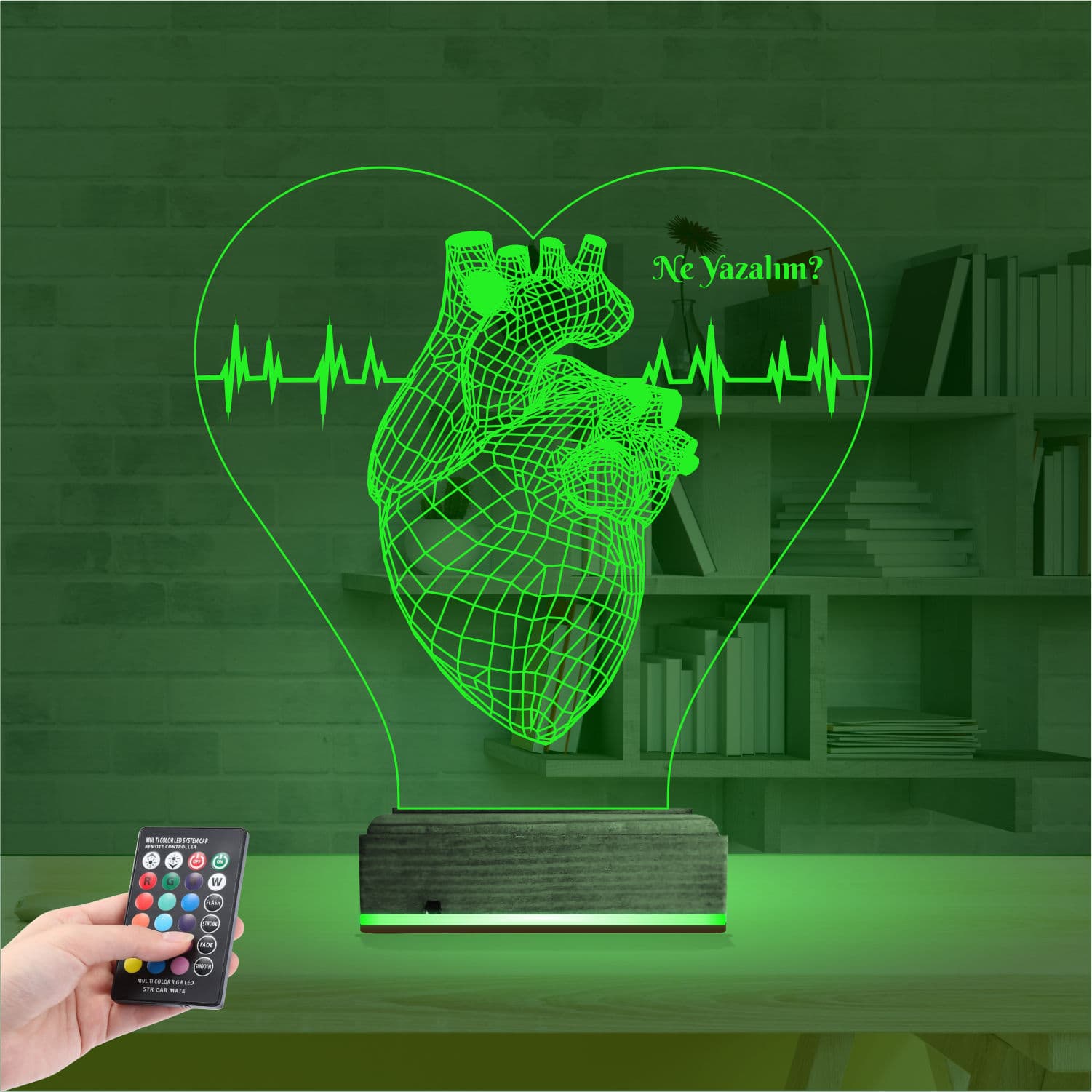 Анатомическое сердце — 3D LED Ночник | Подарок любимым 6