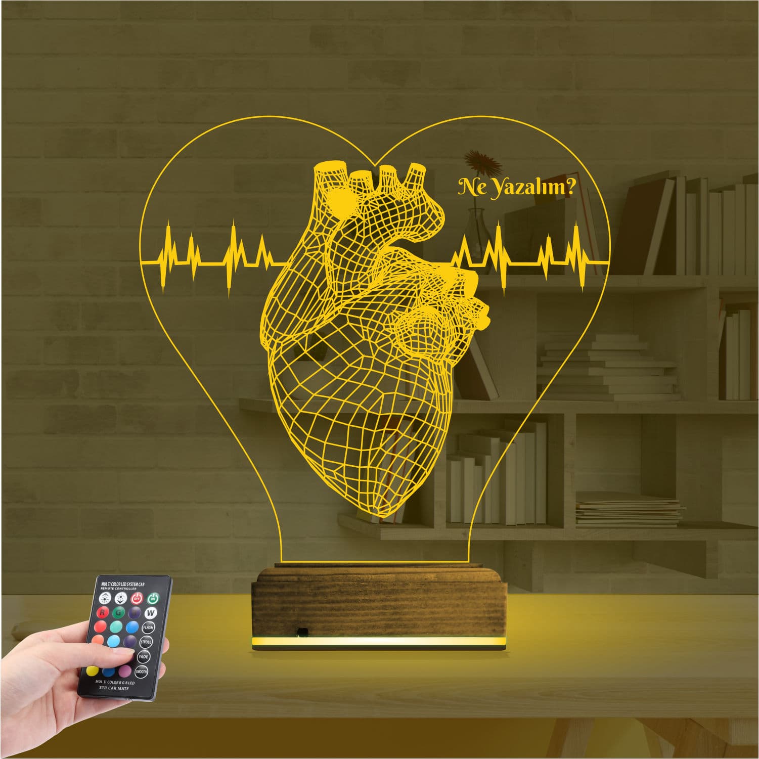 Анатомическое сердце — 3D LED Ночник | Подарок любимым 8