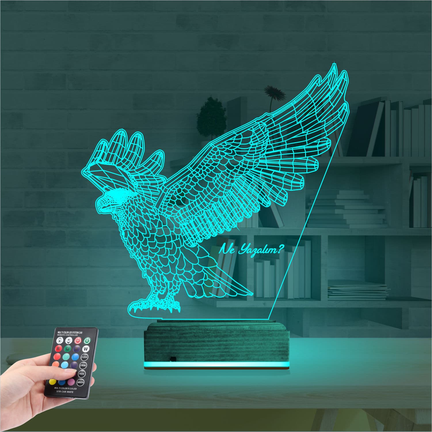 Орел — 3D LED Ночник | Подарок мужчине 3