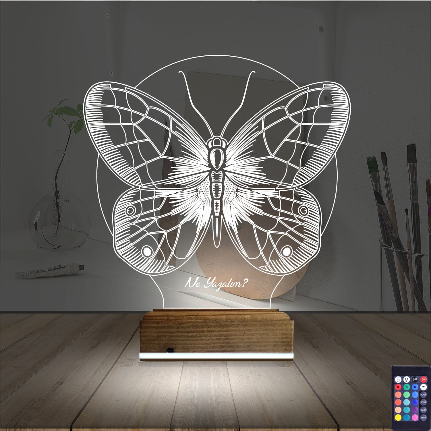 Бабочка — 3D LED Ночник | Подарок для неё 2