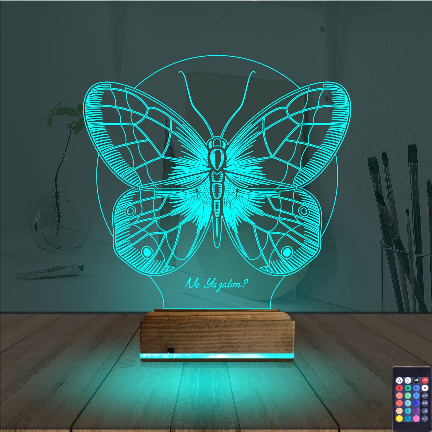 Бабочка — 3D LED Ночник | Подарок для неё 3