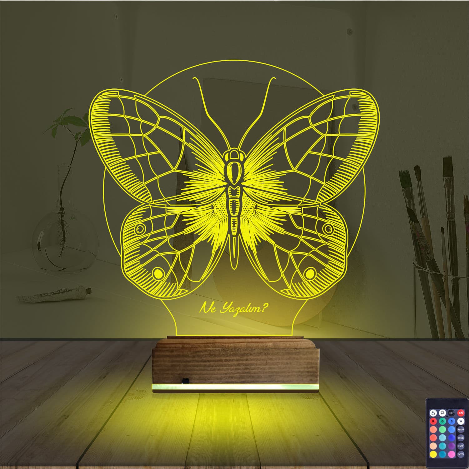 Бабочка — 3D LED Ночник | Подарок для неё 5