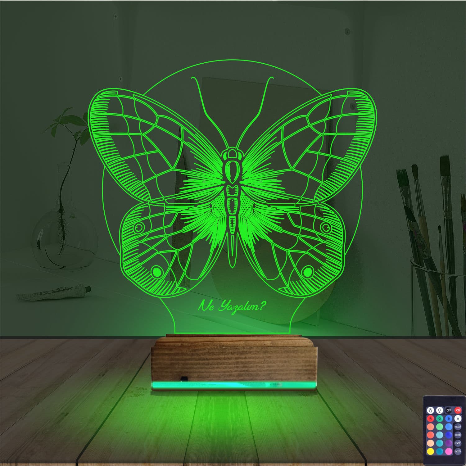 Бабочка — 3D LED Ночник | Подарок для неё 6