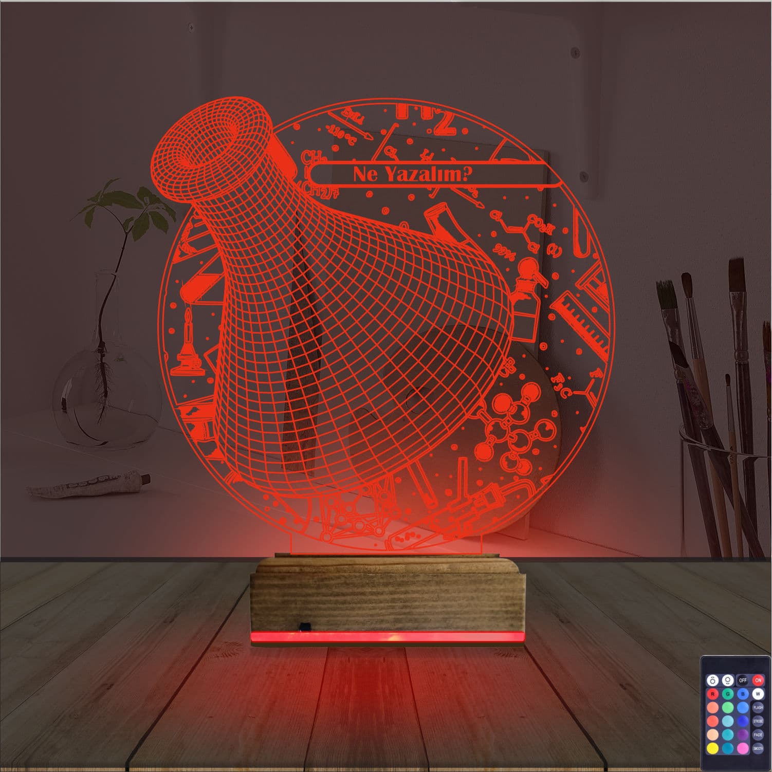 Химия — 3D LED Ночник | Подарок учителю или студенту 7