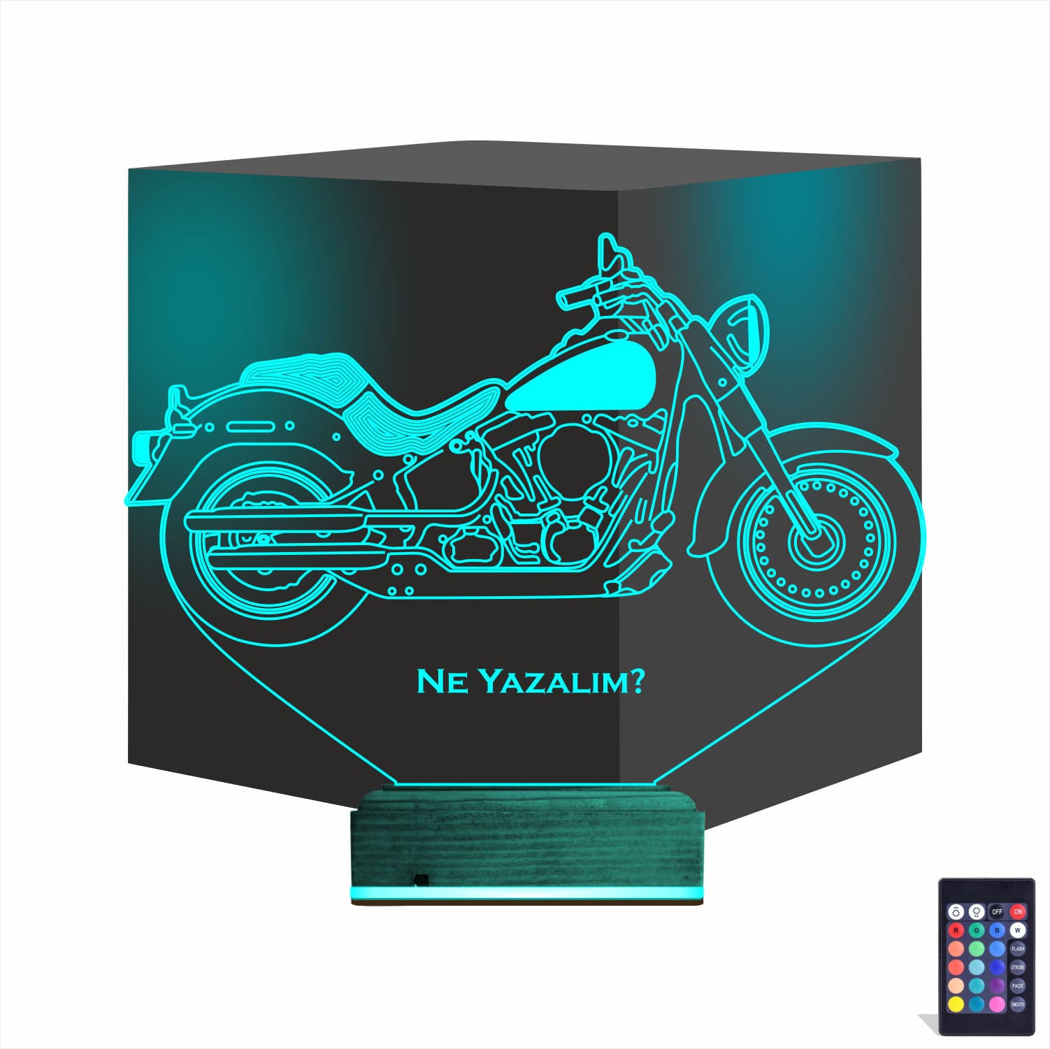 Мотоцикл — 3D LED Ночник | Подарок мужчине 1