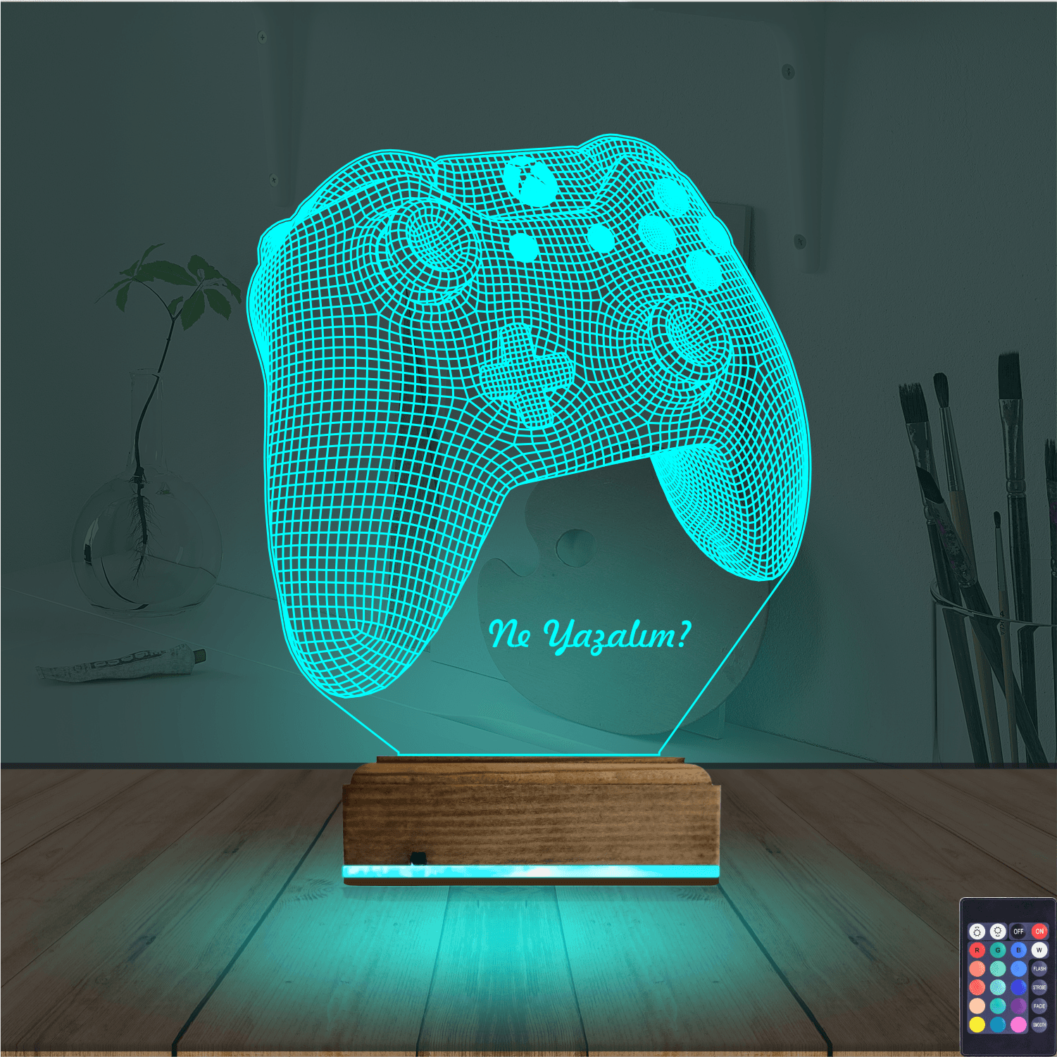 Игровой контроллер — 3D LED Ночник | Подарок геймеру 3