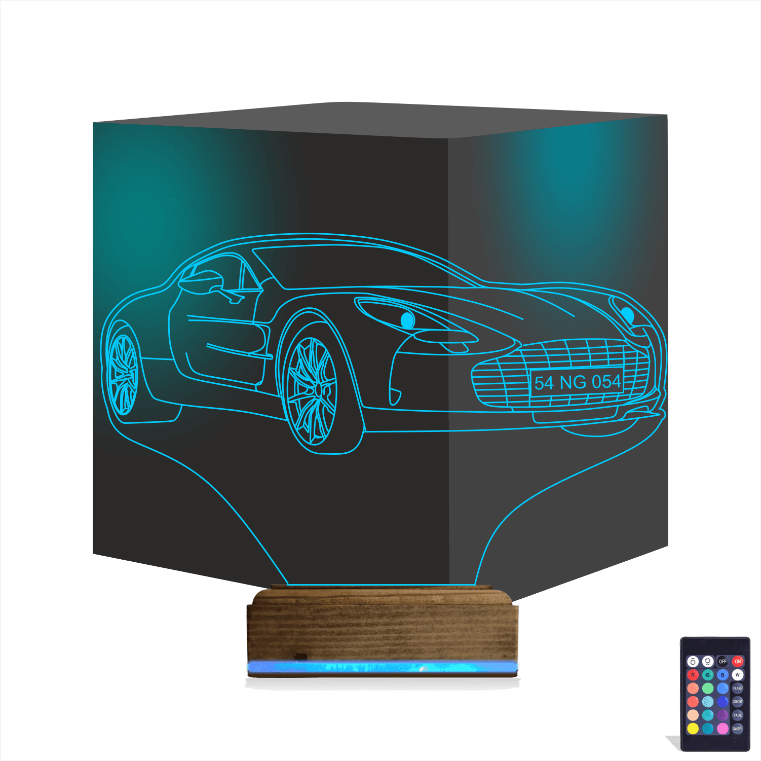 Aston Martin 3D Ночник 1