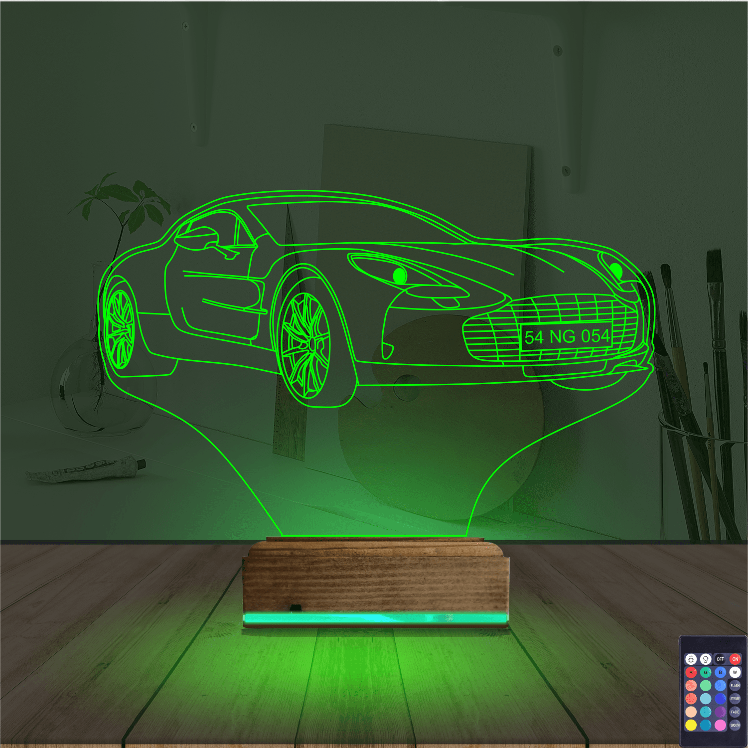 Aston Martin 3D Ночник 6