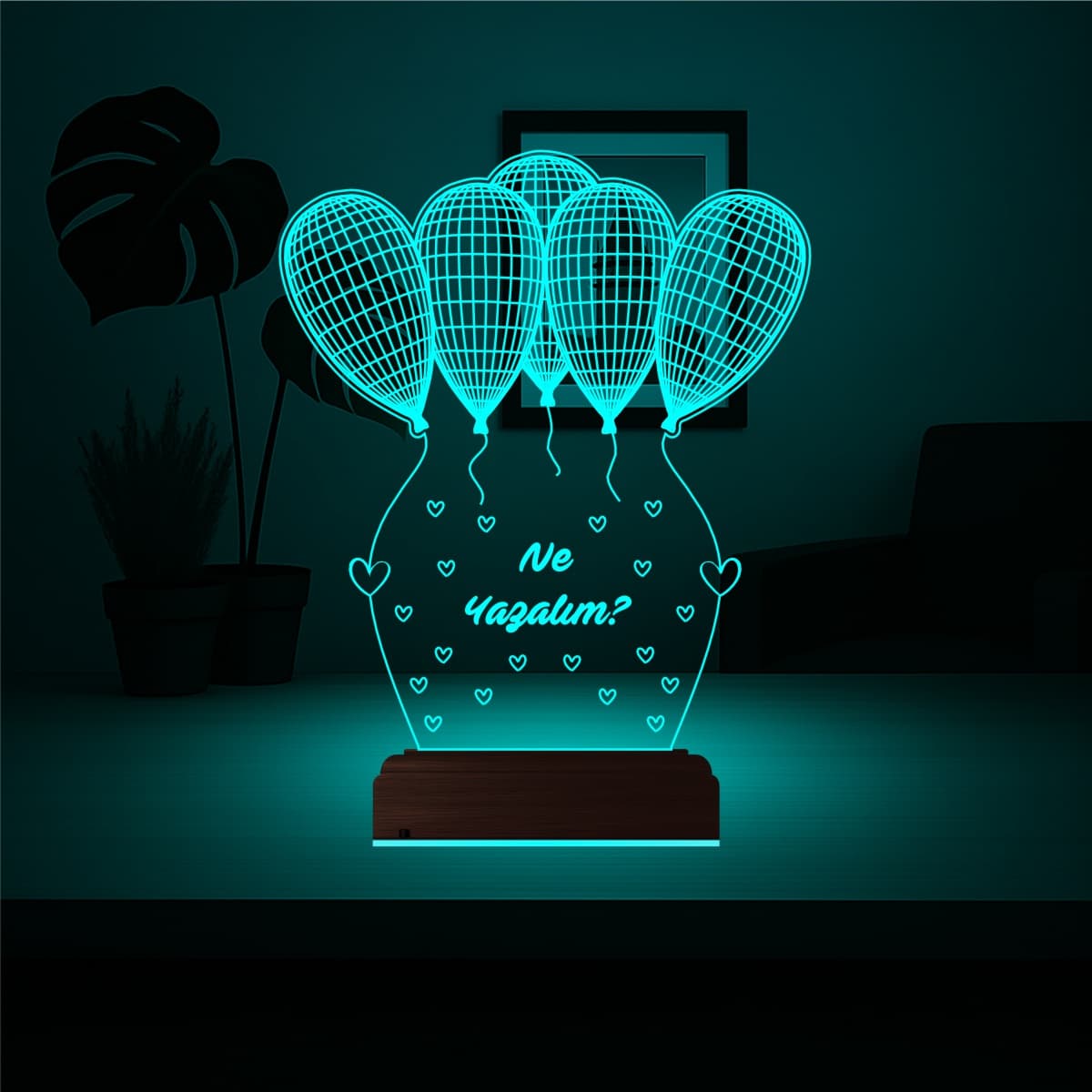 Воздушные шары — 3D LED Ночник | Романтический подарок 3