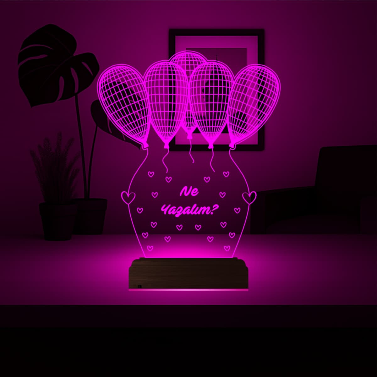 Воздушные шары — 3D LED Ночник | Романтический подарок 4