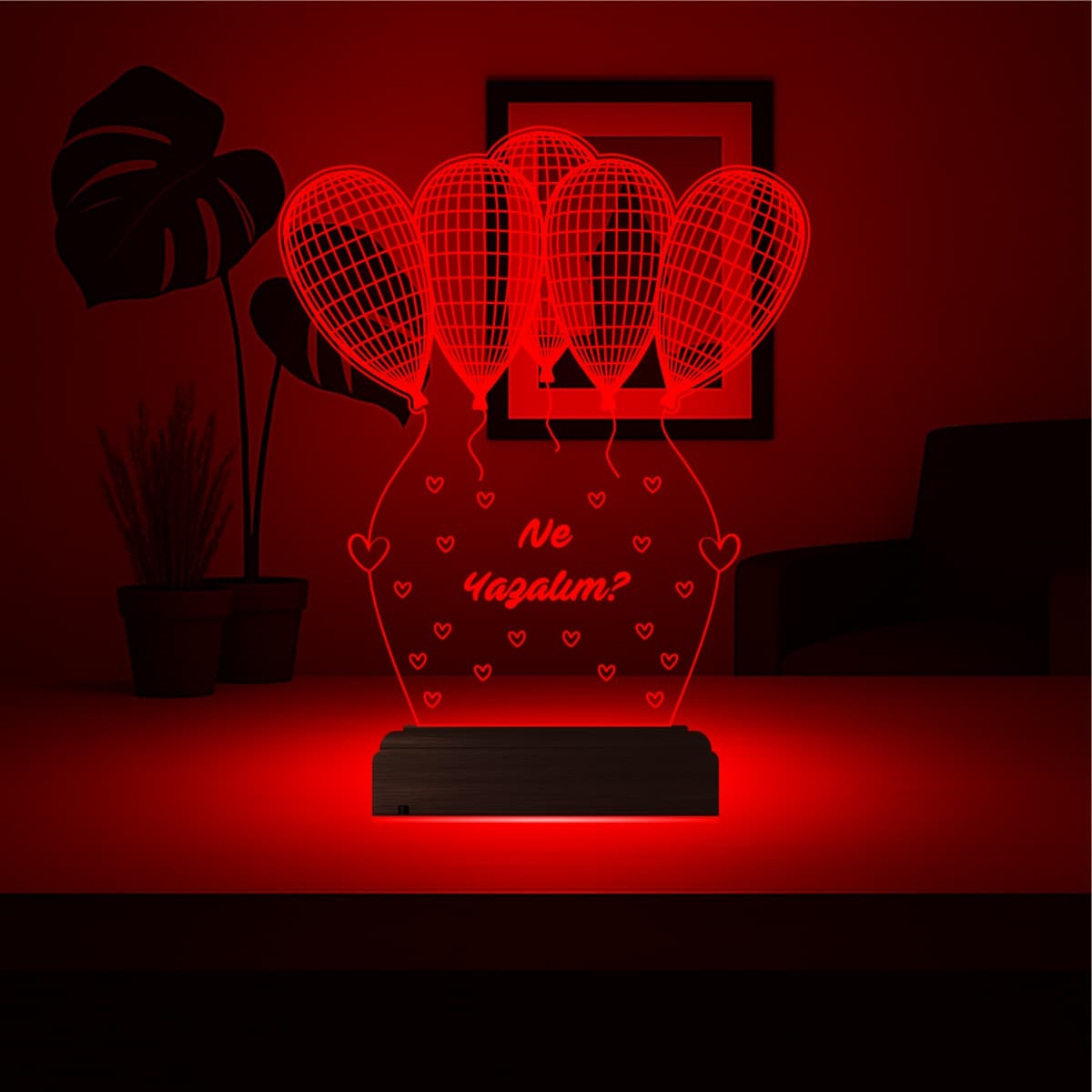 Воздушные шары — 3D LED Ночник | Романтический подарок 6