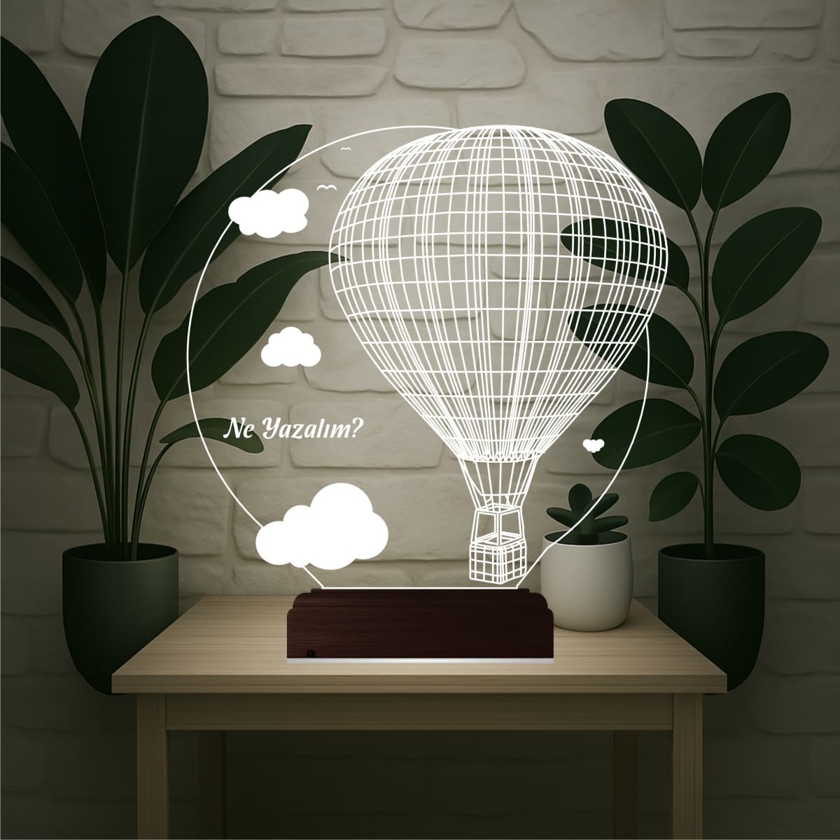 Воздушный шар — 3D LED Ночник | Именной подарок 1