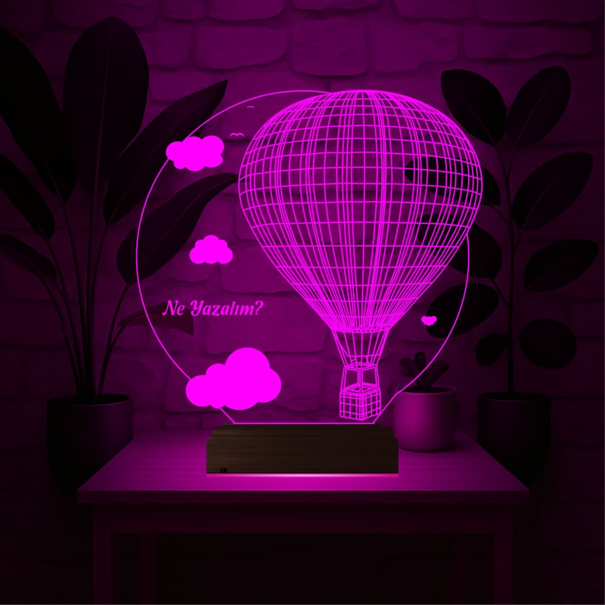 Воздушный шар — 3D LED Ночник | Именной подарок 5