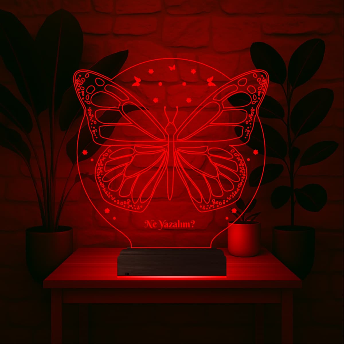 Бабочка — 3D LED Ночник | Романтический подарок 1