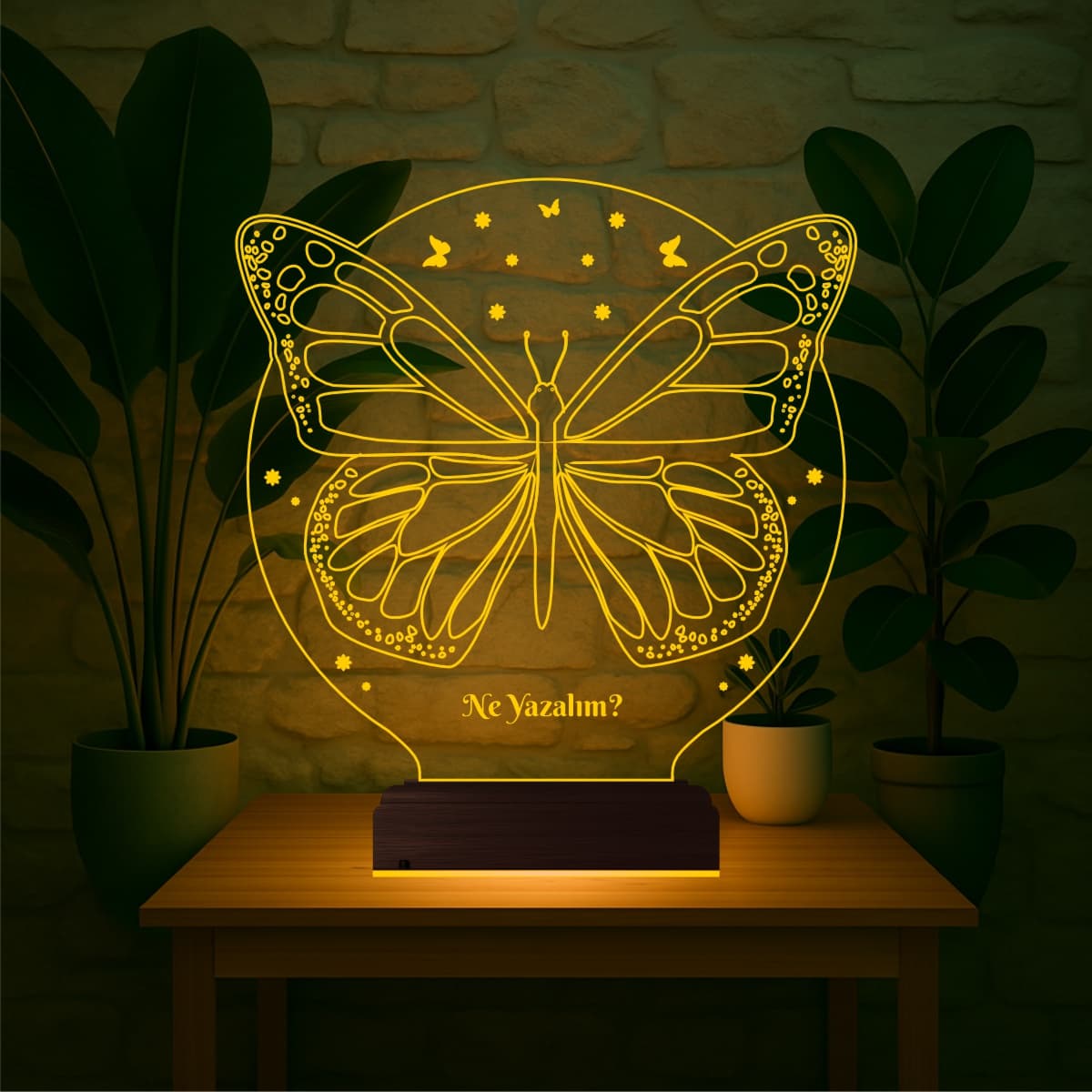 Бабочка — 3D LED Ночник | Романтический подарок 3