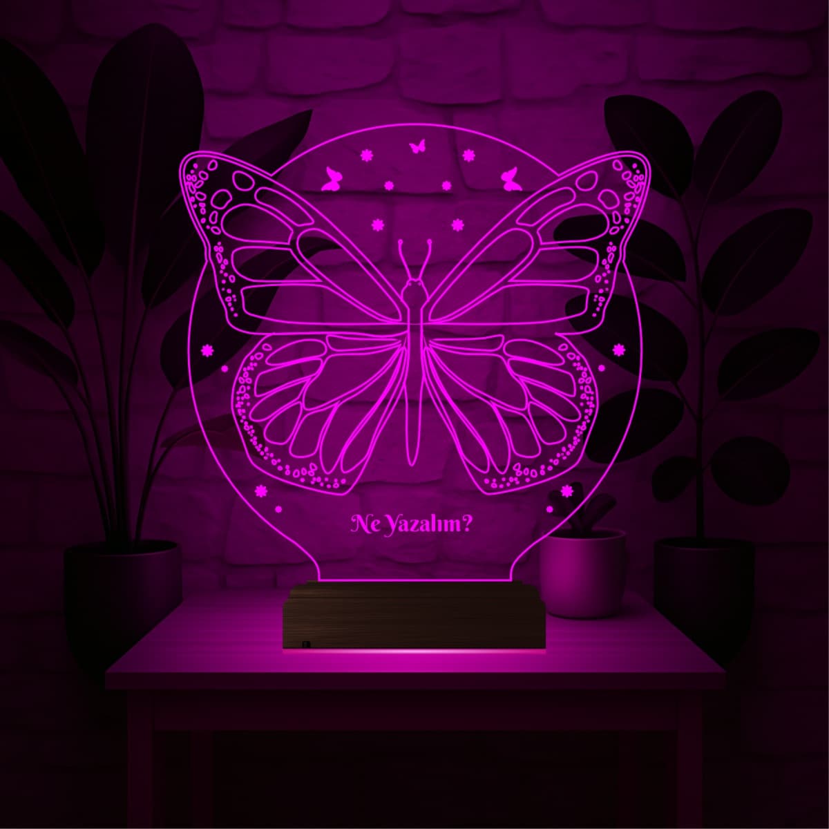 Бабочка — 3D LED Ночник | Романтический подарок 4