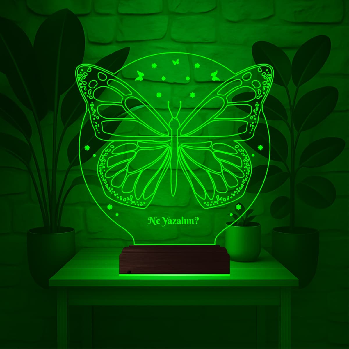 Бабочка — 3D LED Ночник | Романтический подарок 5