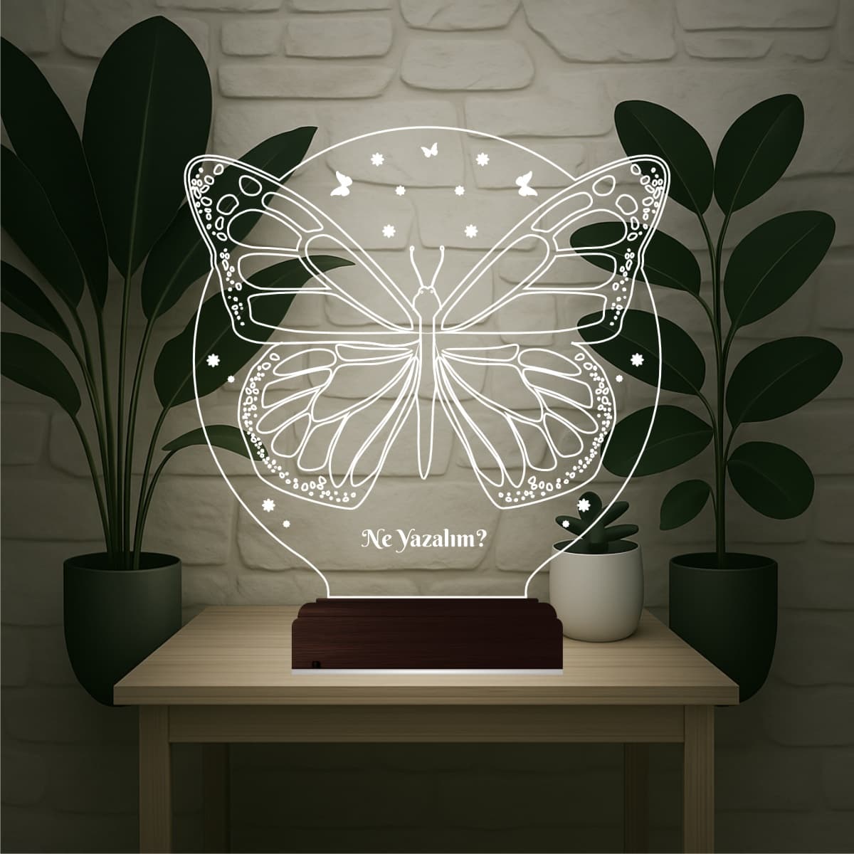 Бабочка — 3D LED Ночник | Романтический подарок 7