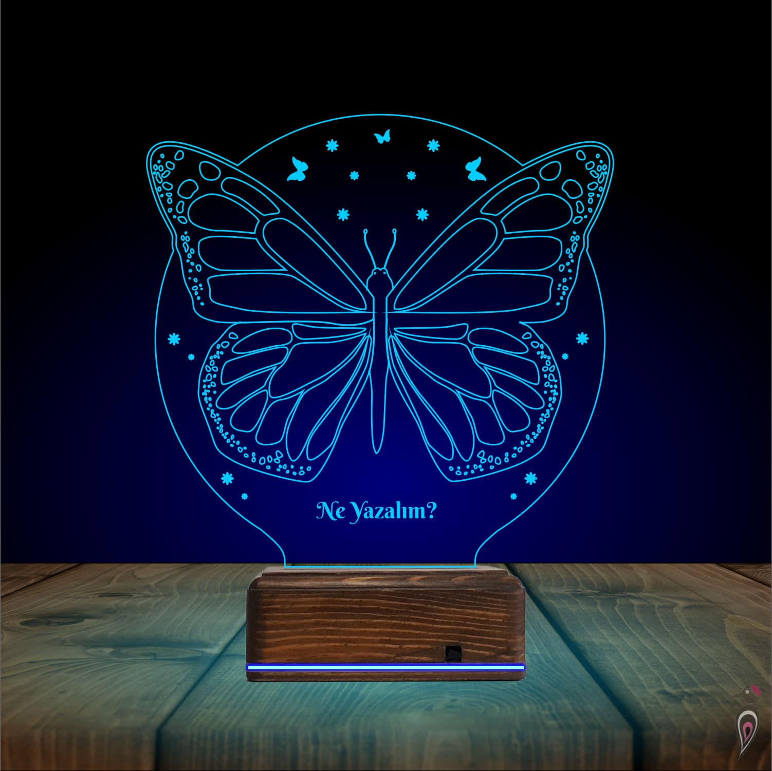 Бабочка — 3D LED Ночник | Романтический подарок 10