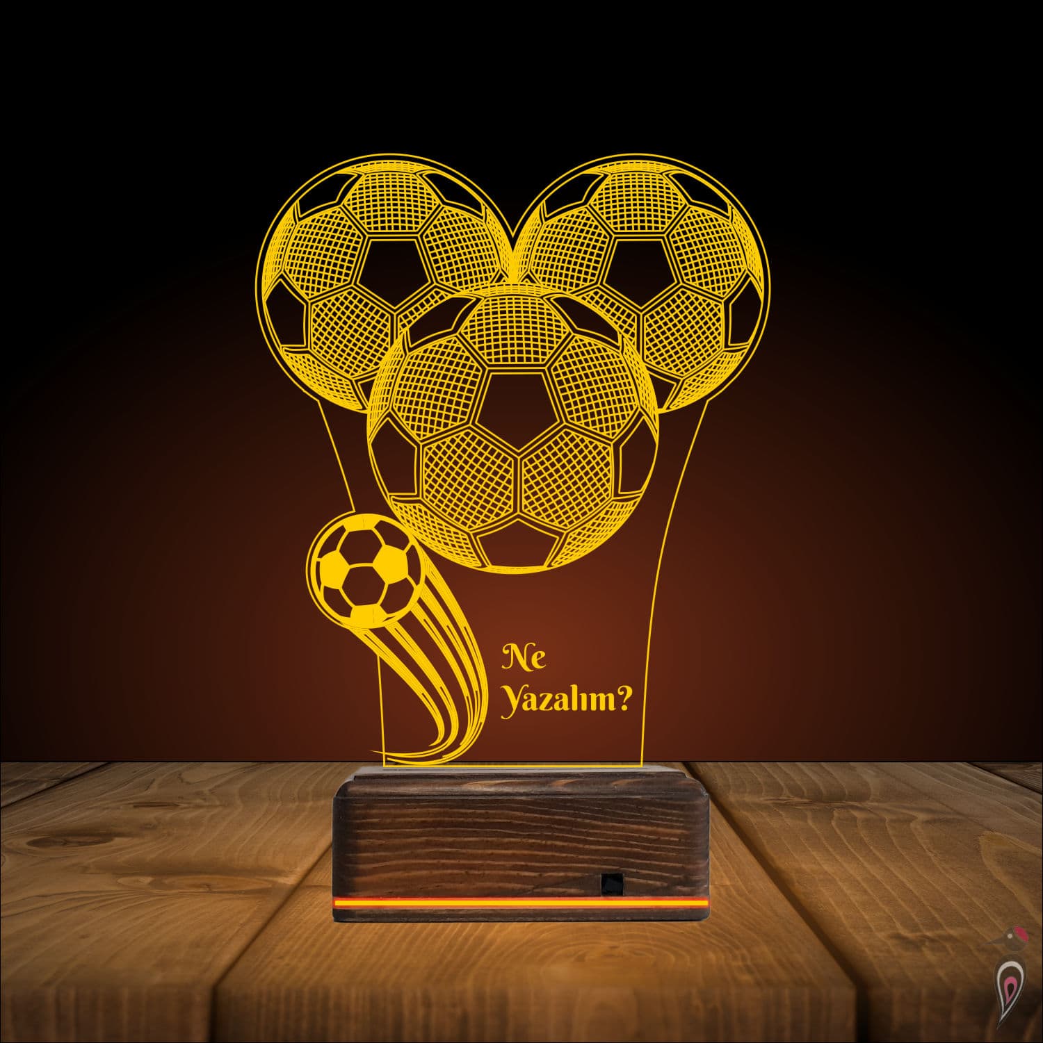 Футбол — 3D LED Ночник | Подарок юному спортсмену 9