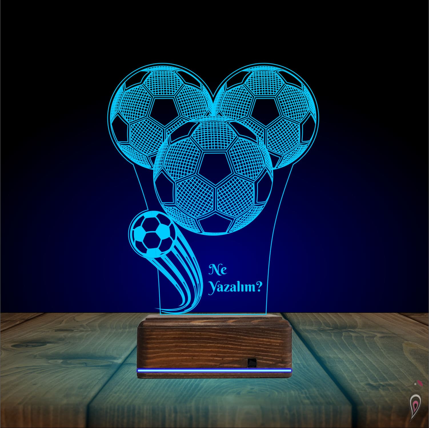 Футбол — 3D LED Ночник | Подарок юному спортсмену 10