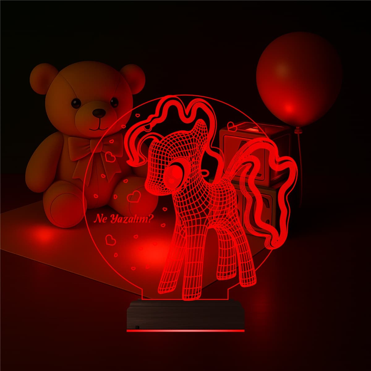 Пони — 3D LED Ночник | Подарок ребенку 5