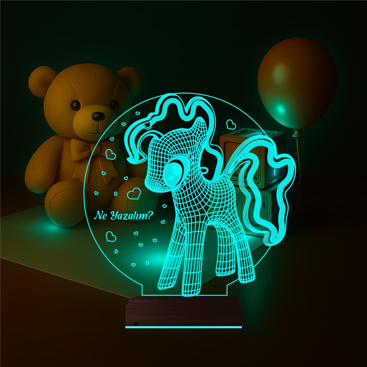 Пони — 3D LED Ночник | Подарок ребенку 6