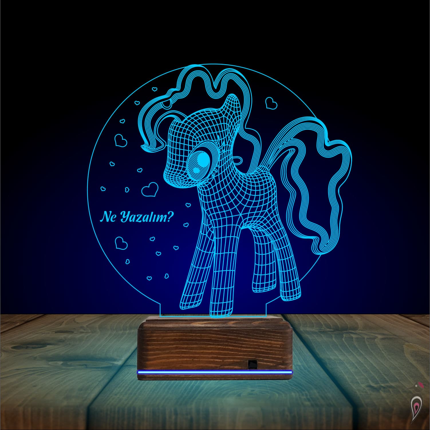 Пони — 3D LED Ночник | Подарок ребенку 10