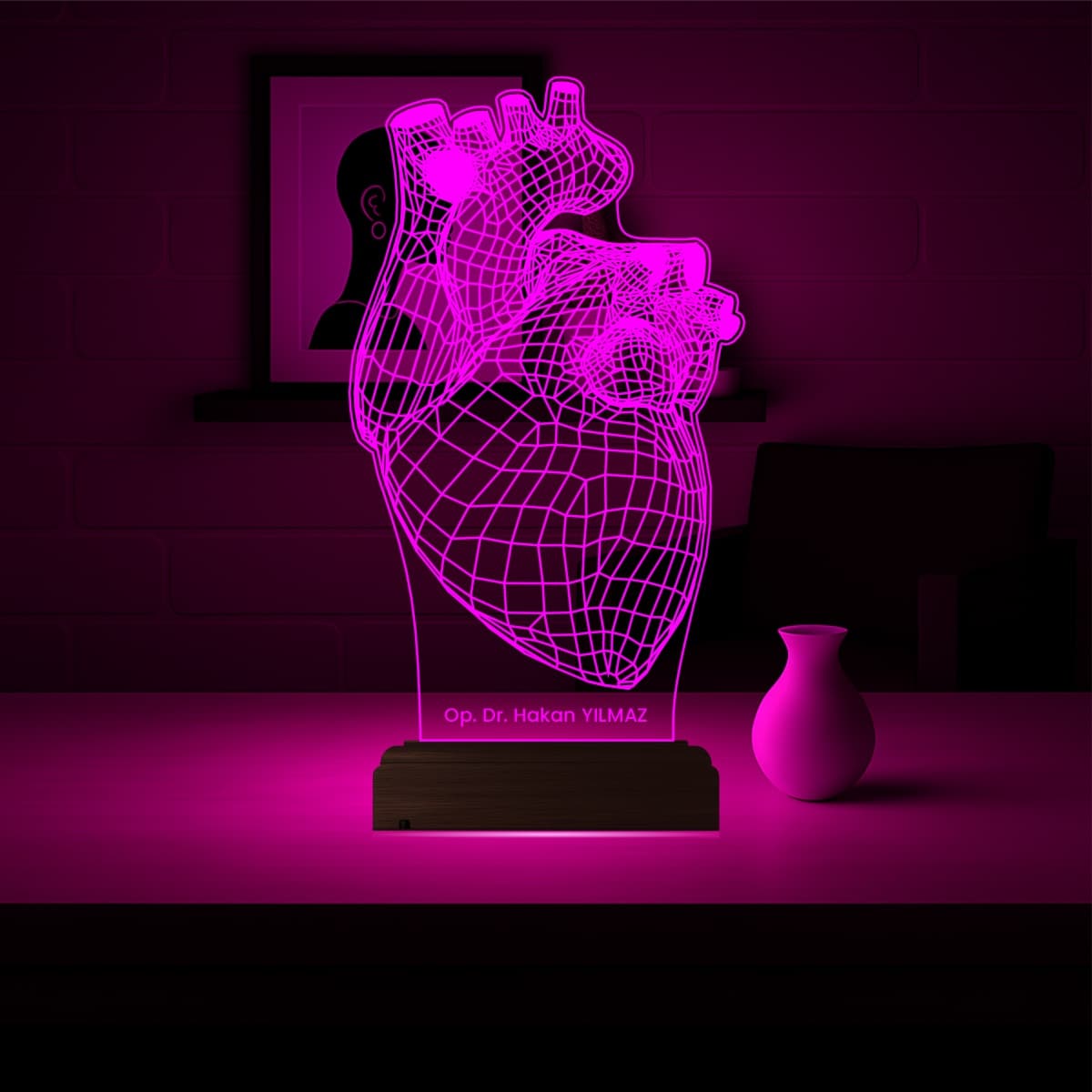 Анатомическое сердце — 3D LED Ночник | Подарок врачу 4